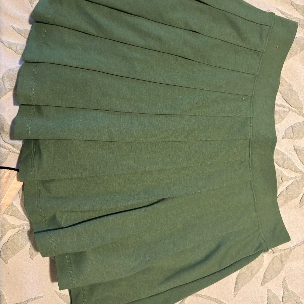 Victoria's Secret Forest Green A-Line Skirt